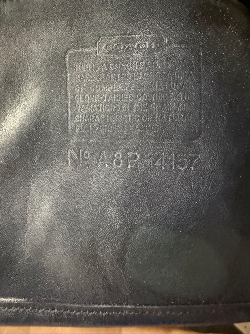 VTG Coach | SOHO Buckle Bag | Navy
Gently Loved - Picture 14 of 14
